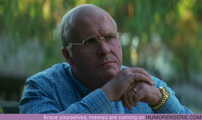 29477 - Cuesta reconocerle, pero este es Christian Bale como Dick Cheney