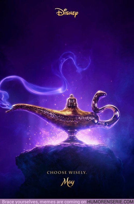 29867 - Póster oficial de la película de Aladdin