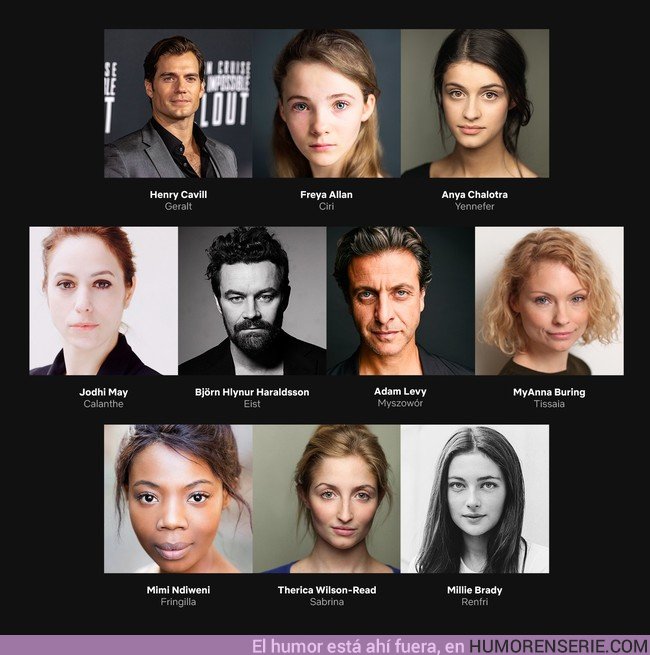 29872 - Revelado el casting de la serie de The Witcher en Netflix