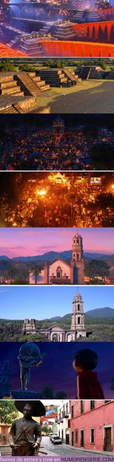 30507 - Estrenan ruta turística en México inspirada en 'Coco', de Pixar, por el Día de Muertos