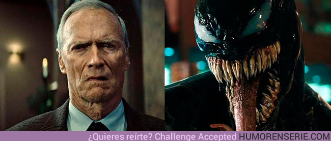 30896 - ¿Qué tienen en común la lengua de Venom y Clint Eastwood?