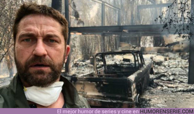 31155 - Gerard Butler y multitud de famosos pierden su casa en los incendios de California