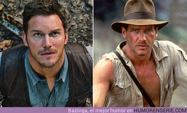 31170 - Harrison Ford tiene miedito de Chris Pratt: “es él o yo”, dijo, sobre 'Indiana Jones 5'