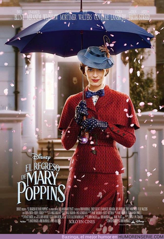31272 - El nuevo póster de 'El regreso de Mary Poppins' es... es... MARAVILLOSO