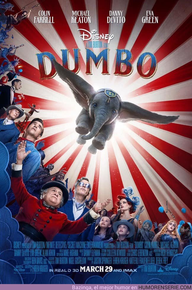 31371 - Ya tenemos el primer póster de Dumbo