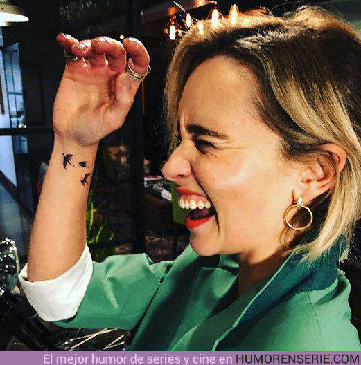 31667 - Esta es la verdad sobre el tatuaje de dragones de Emilia Clarke