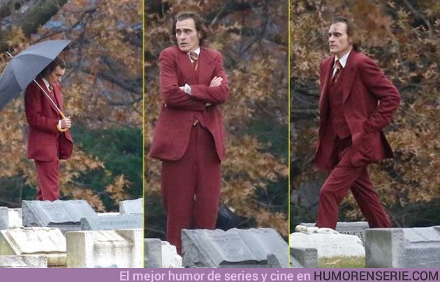 31865 - Filtran imágenes de la película del Joker en un cementerio