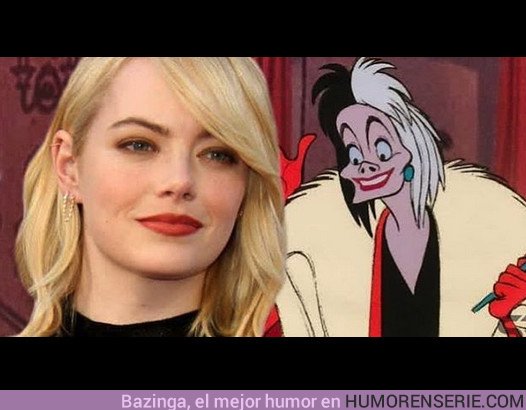 32221 - Emma Stone será Cruella de Vil en la nueva película de Disney ¿Qué te parece?