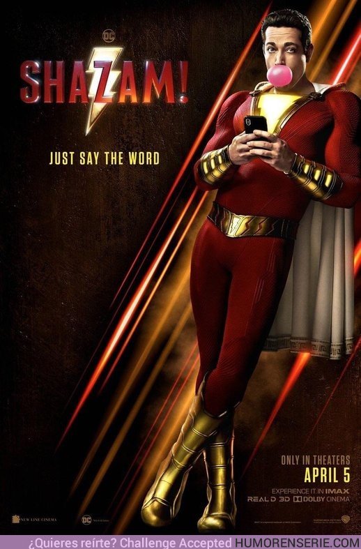 32258 - Primer póster oficial de la película de Shazam!