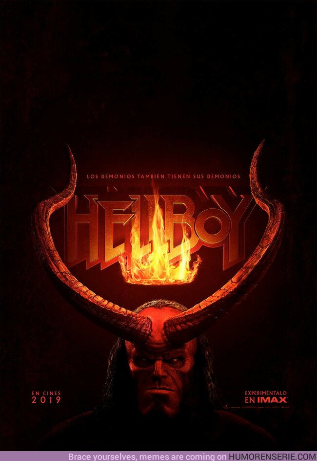 32607 - Nuevo póster del Reboot de Hellboy ¿Qué te parece?