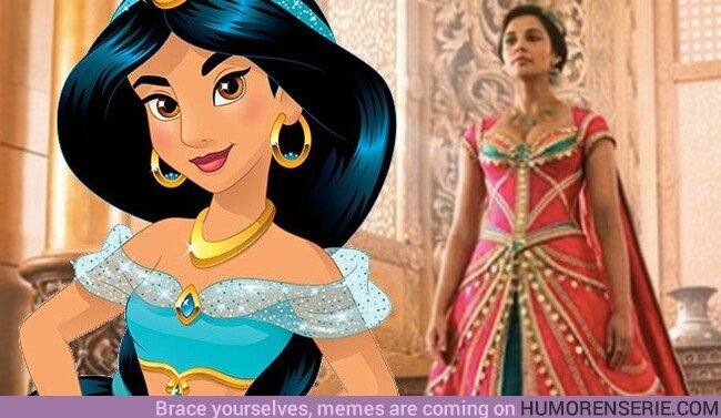 32946 - El nuevo aspecto de Jasmine en la película de Aladdin