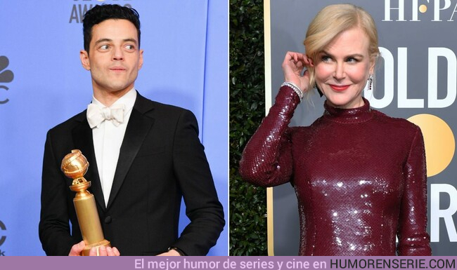 33542 - Rami Malek explica porqué fue cruelmente ignorado por Nicole Kidman en el escenario de los Globos de Oro