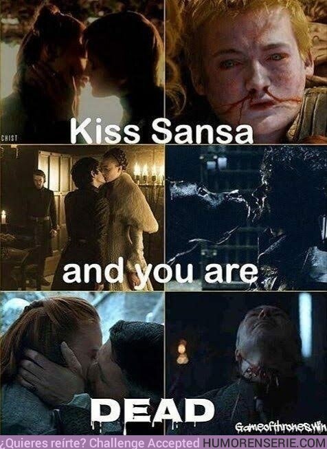 33661 - Juego de Tronos: Todo el que ha besado a Sansa ha muerto y esta teoría de los demuestra
