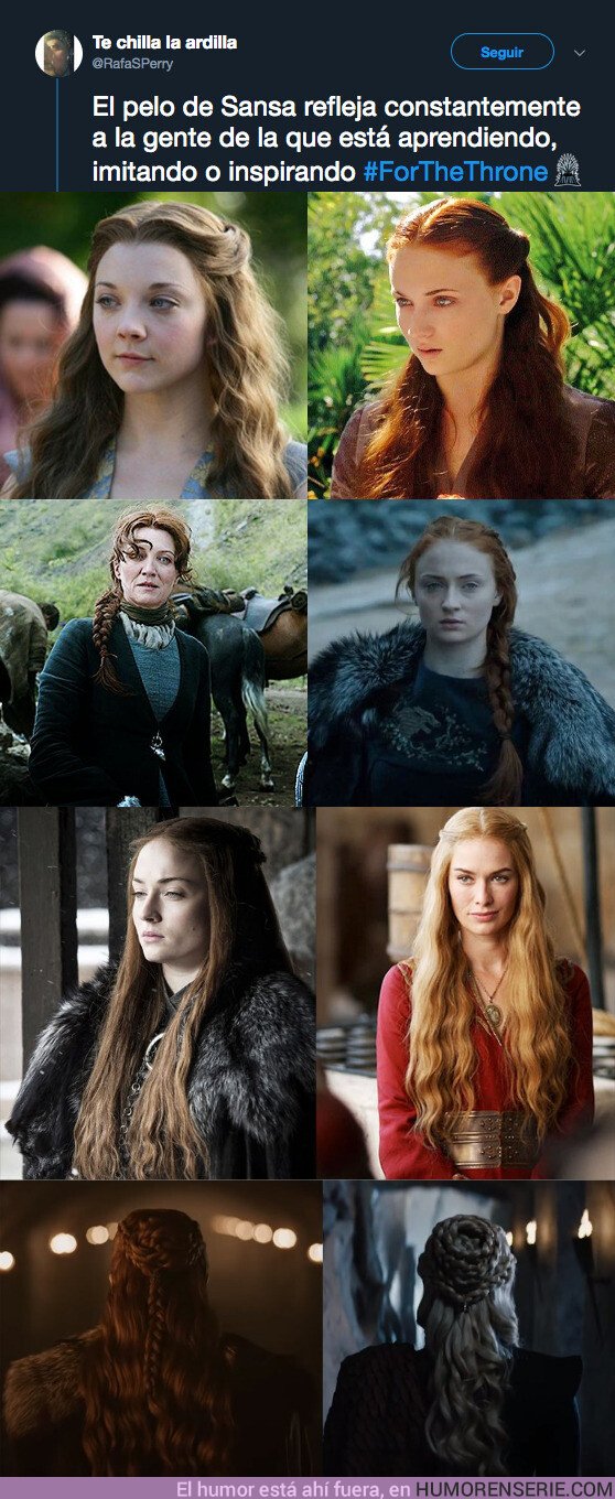 33822 - El detalle sobre el pelo de Sansa que mucha gente desconoce