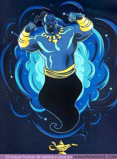 33955 - Aladdin: filtrada la primera imagen del Genio de Will Smith azul