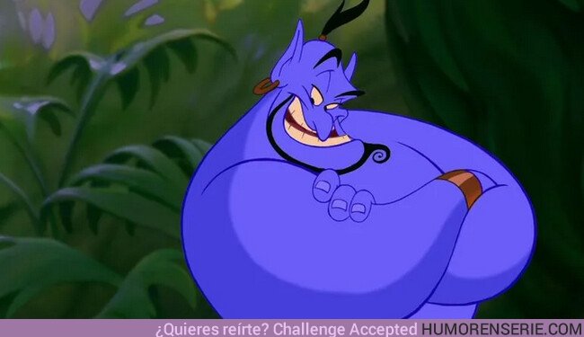 35421 - Revelan el motivo por el que el genio de Aladdin tiene que ser de color azul