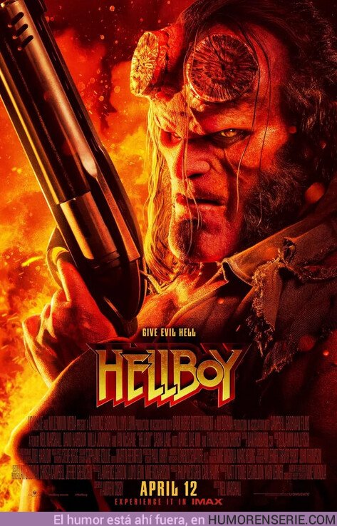 35553 - Imposible molar más que el nuevo póster de Hellboy