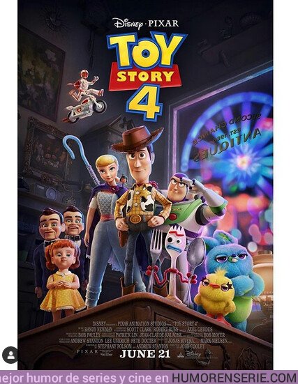36185 - Nuevo póster de Toy Story 4. Hype