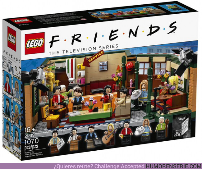 40908 - La serie FRIENDS tendrá una colección oficial de LEGO