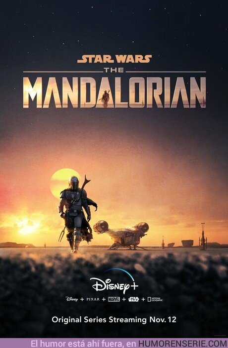 41396 - Primer póster oficial de The Mandalorian y fecha de estreno