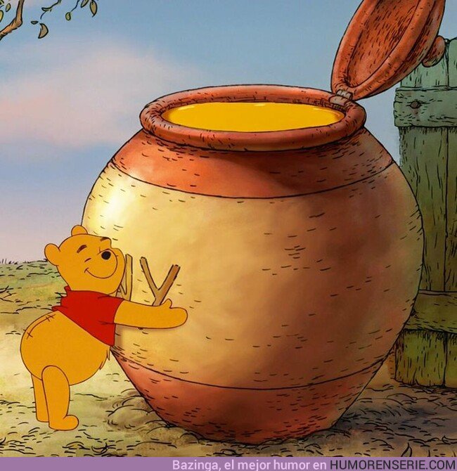 41670 - Alguien que te quiera tanto como Winnie The Pooh quiere a la miel.  ?