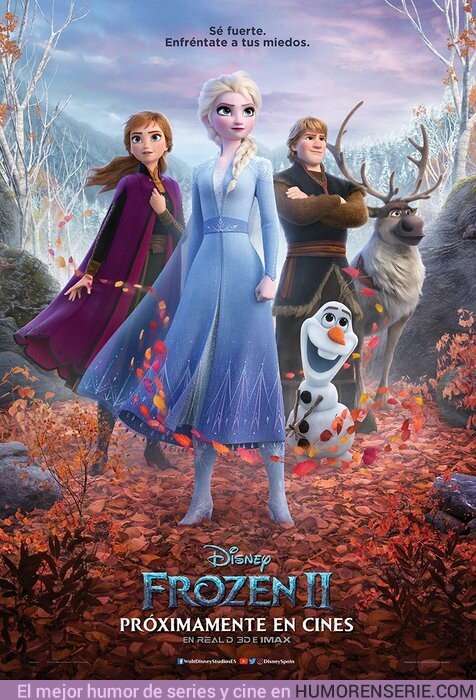 43024 - Nuevo póster oficial de Frozen 2. Se estrena el 22 de noviembre en cines