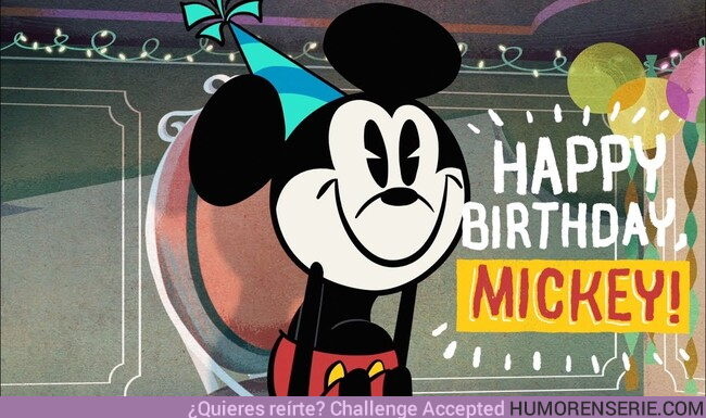 44126 - Mickey Mouse hoy cumple 91 años. ¡Felicidades!