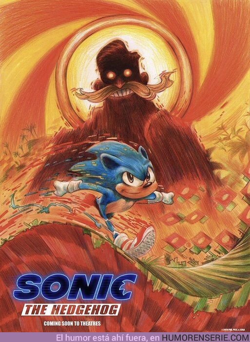44663 - Nuevo póster de la película de Sonic ¿Qué te parece?