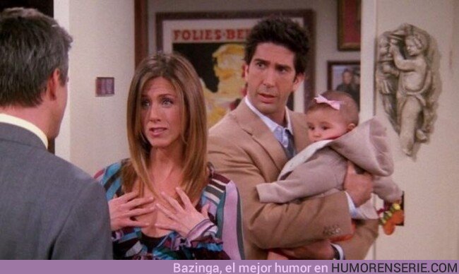 45541 - Te vas a sentir MUY VIEJO cuando recuerdes el mensaje que dejó Chandler a la hija de Rachel y Ross