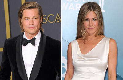 47269 - Así fue el encuentro privado de Jennifer Aniston y Brad Pitt tras ganar el Oscar