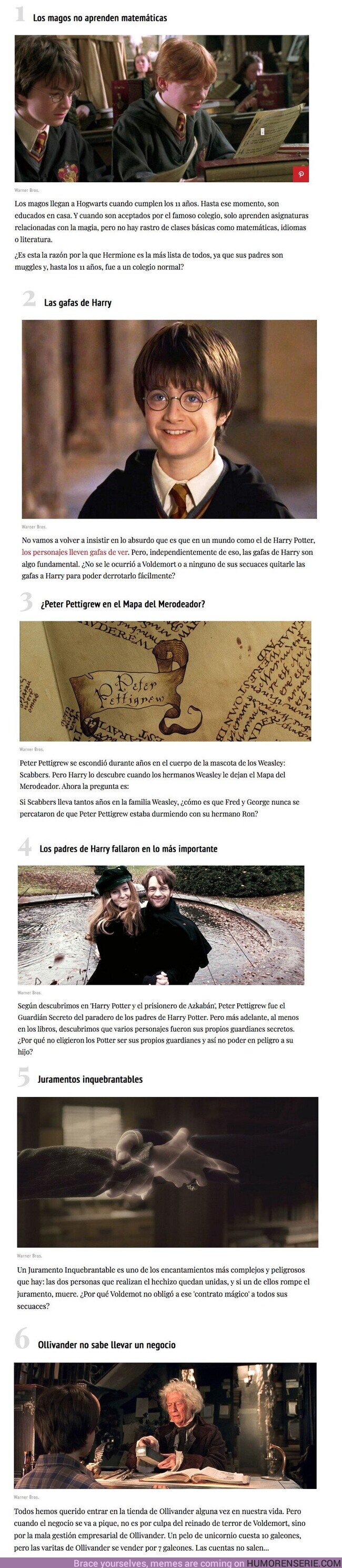 48452 - ¿Te habías dado cuenta de estos fallos de guión de Harry Potter?
