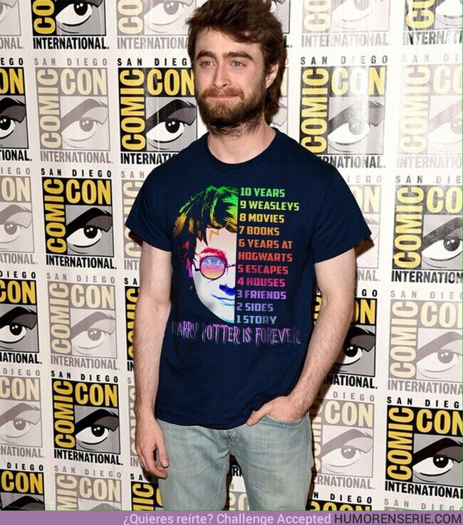 51861 - Fan de Daniel Radcliffe y su camiseta
