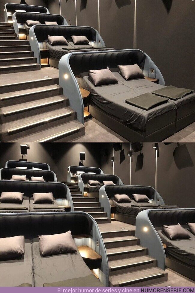 52275 - Sala de cine VIP en la que sería difícil no quedarse dormido