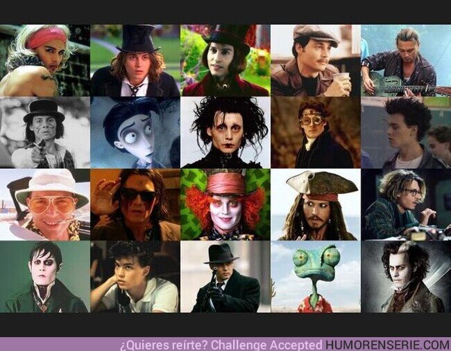 52458 - Hoy cumple 57 años el camaleónico Johnny Depp. Felicidades