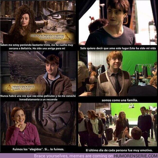 54895 - Palabras de los actores el último dia de rodaje de Harry Potter