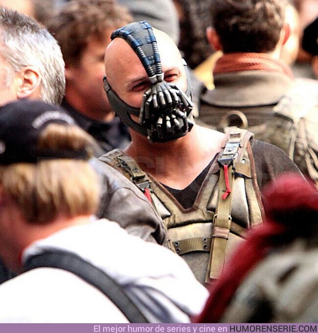59118 - Si Bane lleva máscara tu también debes hacerlo