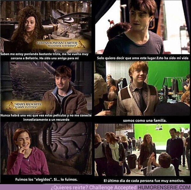 67020 - Palabras de los actores de Harry Potter el último día de rodaje