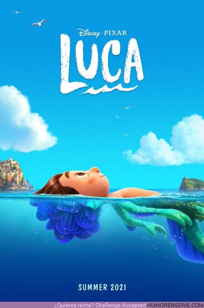 67434 - Teaser póster de #Luca, la nueva película de Disney Pixar