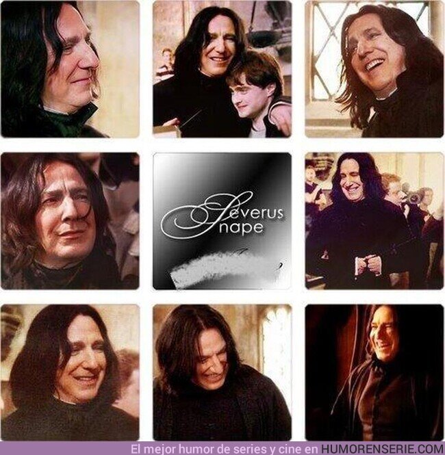 67873 - Imágenes nunca vistas, Severus Snape... ¡Riéndose!
