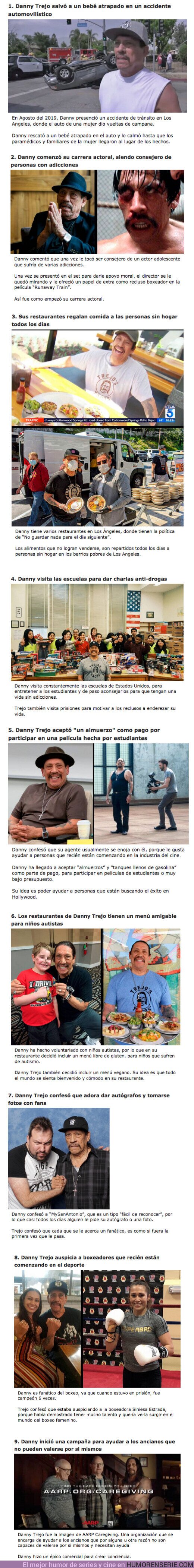 68567 - GALERÍA: 9 Veces en las que Danny Trejo demostró ser el “Tipo Rudo” más ADORABLE de Hollywood