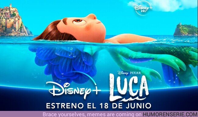69305 - La película de #Pixar, Luca, se estrenará directamente en #DisneyPlus sin coste adicional el 18 de junio