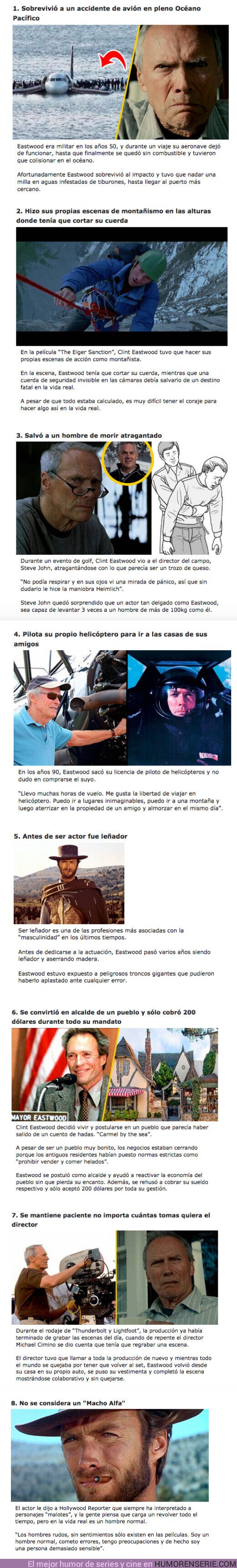 69971 - GALERÍA: 8 Razones por las que Clint Eastwood es considerado el hombre más “macho” de Hollywood