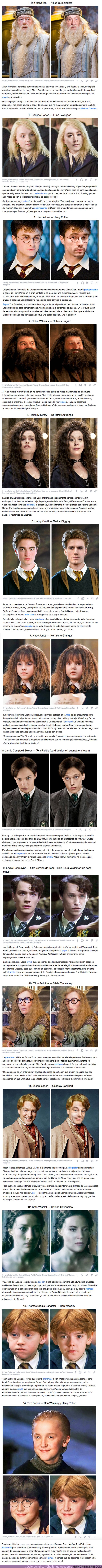 73312 - GALERÍA: 14+ Actores que por poco interpretan a personajes clave en “Harry Potter”