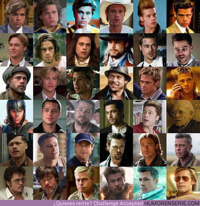73416 - Nunca es mal momento para recordar la impecable filmografia de Brad Pitt