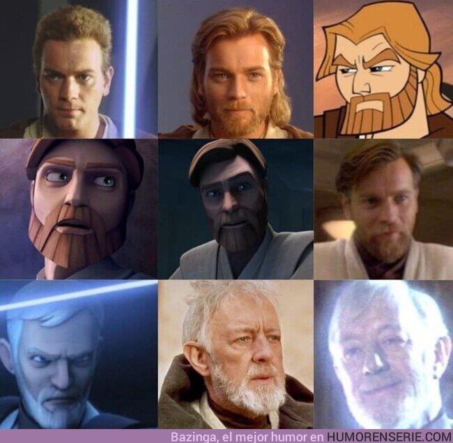 74753 - Obi-Wan a través de los años