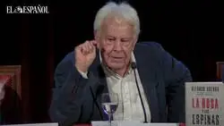 Felipe Gonz&aacute;lez aprovecha la presentaci&oacute;n de un libro para darle a Yolanda D&iacute;az