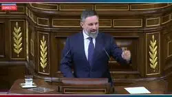 Santiago Abascal amenaza si hay una amnist&iacute;a en Espa&ntilde;a