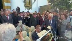 As&iacute; transportan a la virgen en la Andaluc&iacute;a de Juanma Moreno