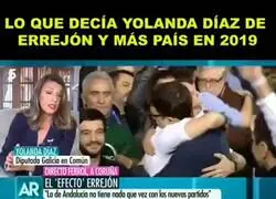 Lo que opina Yolanda D&iacute;az de su nuevo portavoz