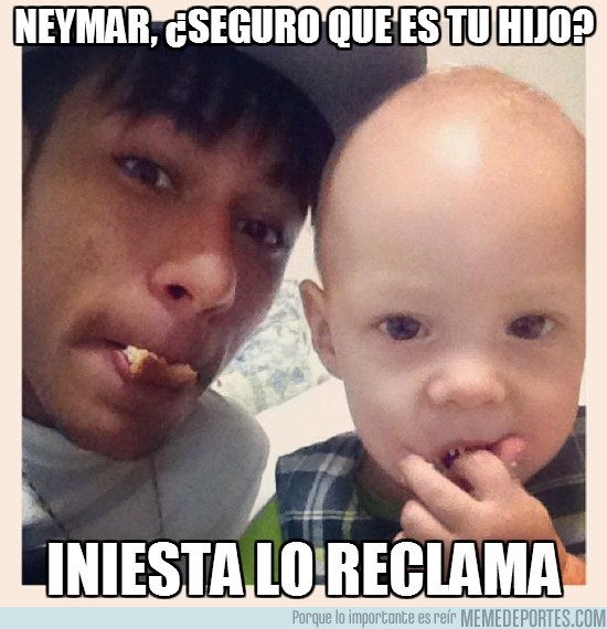 11124 - Neymar, ¿seguro que es tu hijo?